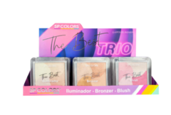 Sp272 Iluminador ,Bronzer e Blush SpColors Box C/24pçs
