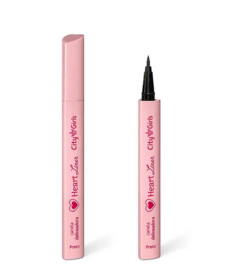 Cg313 Caneta Delineadora Preta Heart Liner City Girls Box C/32pçs - comprar online