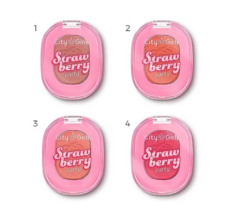 Cg305 Blush Strawberry Party City Girls Box C/24pçs - comprar online