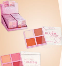 FZMD1044 Paleta de Blush Fenzza - Box C/24pçs