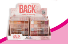 PSO30323 Paleta de Sombras 25 Cores Back com Glitter Febella - Box C/12 UND