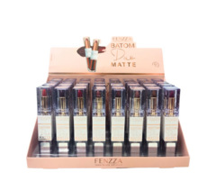 FZMD1022 Batom Duo Matte Fenzza - Box C/32pçs