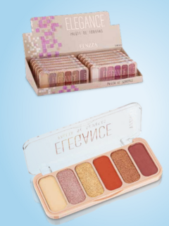 FZMD1015 Paleta de Sombras Elegance Fenzza - Box C/12pçs