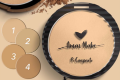 6024 Pó Compacto Amar Make - Box C/24pçs - comprar online
