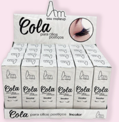 ASU043 Cola para Cílios Incolor Asu Makeup - Box C/24pçs
