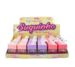 MP10036 Brilho Labial Suquinho Maria Pink - Box C/24pçs