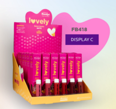 Batom Líquido Lovely Face Beautiful - Box C/36pçs na internet