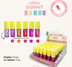 412 Lip Glow Oil Gummy Mia Make Box C/36PÇS