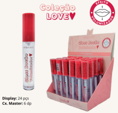 Gloss Bocão Transparente Mia Make Box C/24PÇS