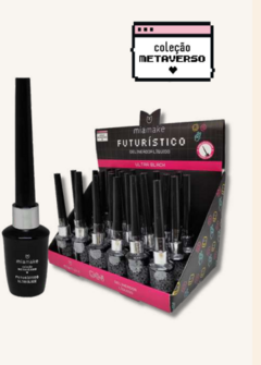 373 Delineador Liquido UltraBlack Mia Make Box C/24PÇS