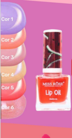 MR041 Lip Oil Frutas Miss Rose Box C/24PÇS - comprar online