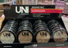 UN-360S Iluminador Geometric Uni Makeup Box C/24PÇS