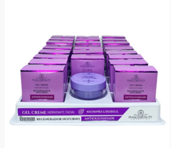 PH0564 Gel Creme Hidratante Facial Regenerador Noturno Phallebeauty Box C/22PÇS
