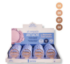 VB-302 Pó Compacto Antiacne Miss Lary - Box C/36pçs - comprar online