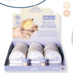 VB-309 Pó Solto Antiacne Miss Lary - Box C/18pçs