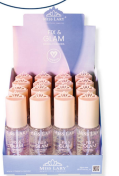 VB-007 Bruma Fixadora Rosa Branca e Quinoa Miss Lary - Box C/16pçs