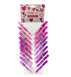 CS4384 Lip Gloss Glitter Bister Pink 21 C/36pçs