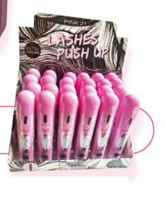 CS4144 Máscara para Cílios Lashes Push Up Pink 21 - Box C/24pçs