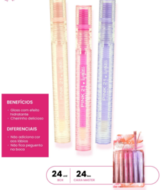 CS3662 Lip Gloss Make It Your Pink 21 - Box C/24pçs