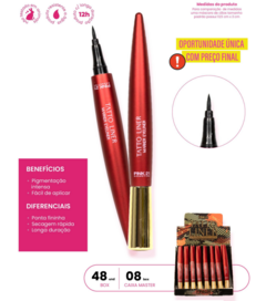CS2346 Delineador Matte Tatto Liner Pink 21 - Box C/48pçs