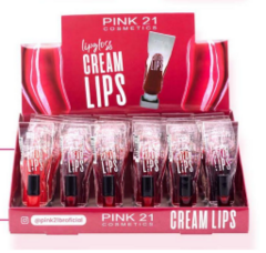 CS4185 Lip Gloss Tint Cram Pink 21 - Box C/24pçs