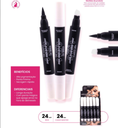 CS3755 Caneta Delineadora 2em1 Magic Pink 21 - Box C/24pçs