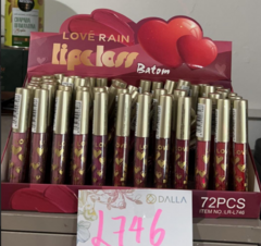 LR-L746 Batom Lip Gloss Stick Love Rain Box C/72PÇS