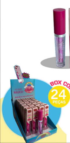 Lip Gloss Magico Super Poderes Box C/24PÇS