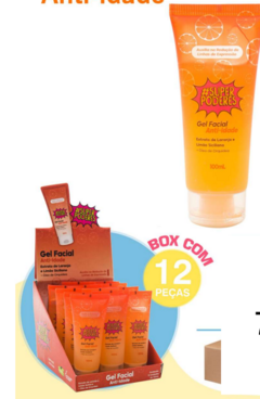 Gel Facial Anti-idade Super Poderes Box C/12PÇS
