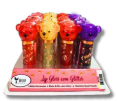 BC-20 Lip Gloss com Glitter Bello Charme - Box C/24pçs