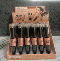 CS323 Corretivo e Contorno Facial em Bastão HudaBeauty - Box C/24pçs
