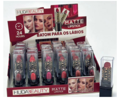 H98103 Batom Bala Matte HudaBeauty - Box C/24pçs