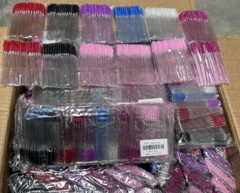 Box C/12 Pct Escovinhas Descartáveis Para Cílios Com 50 Unidades - Jony Cosmeticos