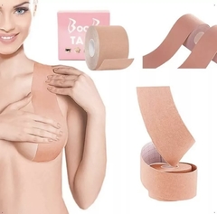 Sutiã Adesivo Levanta Seios Fita Boob Up Invisível Fit 5m - comprar online
