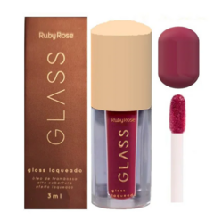 HB577 Lip Gloss Laqueado Glass - Ruby Rose Box C/12pçs na internet