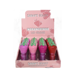 S8125 Lip Gloss Moranguinho Sarah's Beauty - Box C/24pçs