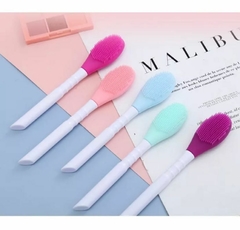 Escova Facial Silicone Limpeza De Pele Faces Dupla