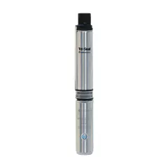 Franklin Electric submersible pump 1.5 HP with a stainless steel finish, designed for efficient water delivery.