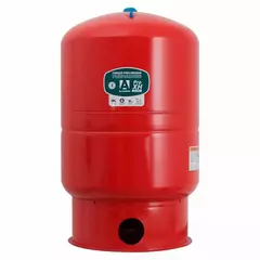 Tanque precargado Altamira de 40 galones, color rojo, ideal para sistemas de agua.