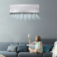 Aire acondicionado Evans Minisplit inverter 1 Tonelada Frío/Calor 12000 BTU plateado 208V - 230V AC-MSI-1.0T - TECNICA SER S.A DE C.V