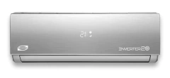 Aire acondicionado Evans Minisplit inverter 1 Tonelada Frío/Calor 12000 BTU plateado 208V - 230V AC-MSI-1.0T