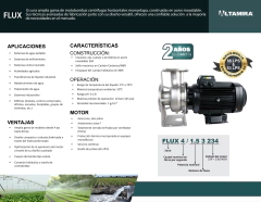 Bomba Centrifuga Altamira Serie Flux 4 Litros Por Segundo, 2 Hp, 230/460V Flux4-23234 en internet