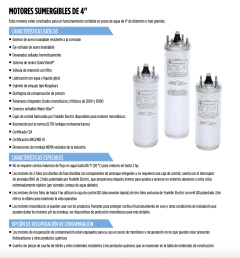 Motor Sumergible Franklin Electric 5 Hp 230v Trifásico 3 Hilos, 2347178602G - comprar en línea