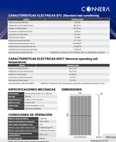 Kit Panel Solar 610w 132 Celdas Con Bomba Solar Connera 300w - (copia) - online store