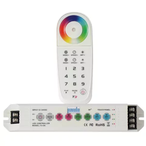 Controlador Con Control Remoto Para Lámpara Led 180 Watts, CTRL-180-12D