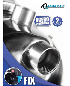 Bomba Centrifuga Aquapak Serie Fix 1.5 Hp 127v, Fix15e - TECNICA SER S.A DE C.V