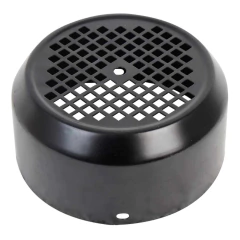 Tapa negra para ventilador de bomba Aquapak Step60 con rejilla cuadrada