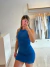 VESTIDO CANELADO REGATA