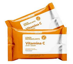 Lenço Demaquilante Vitamina C - Dermachem