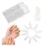 Kit com 100 Unhas postiças Incolor - New Quality - comprar online